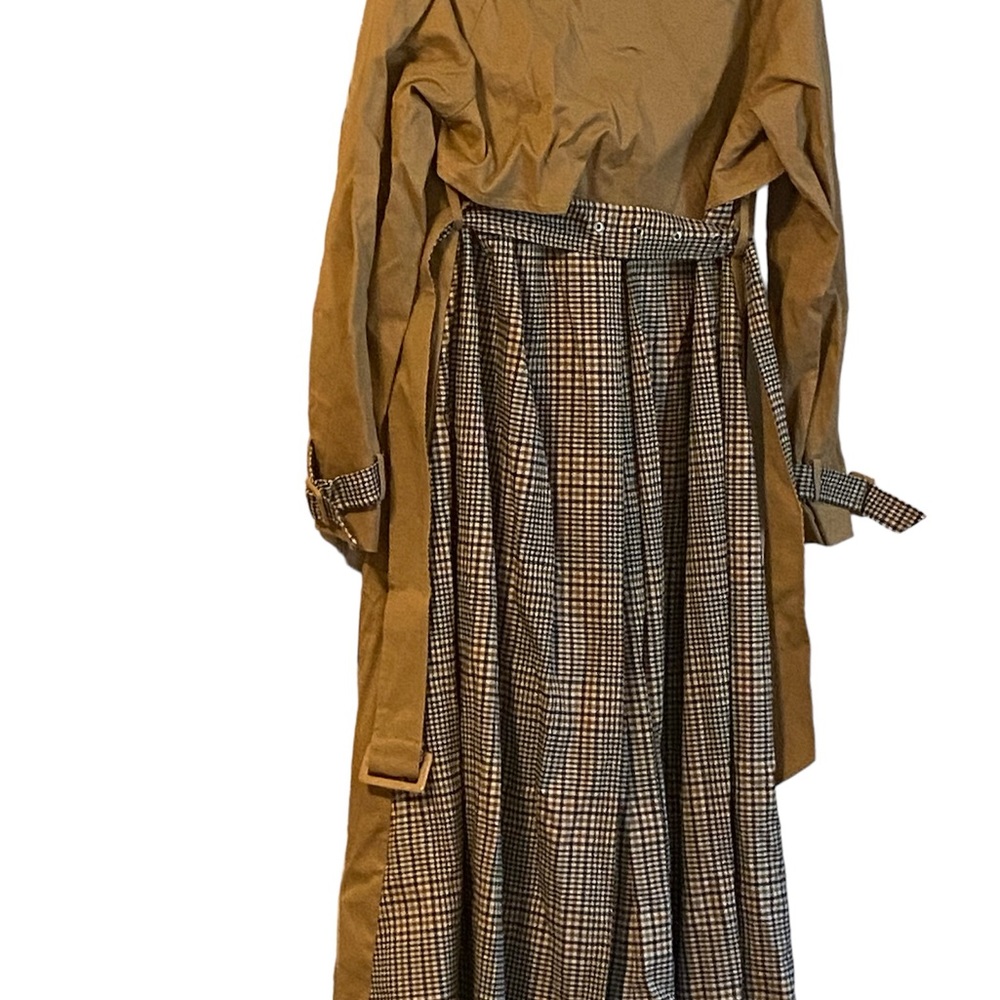 INC Mixed Media S trench coat